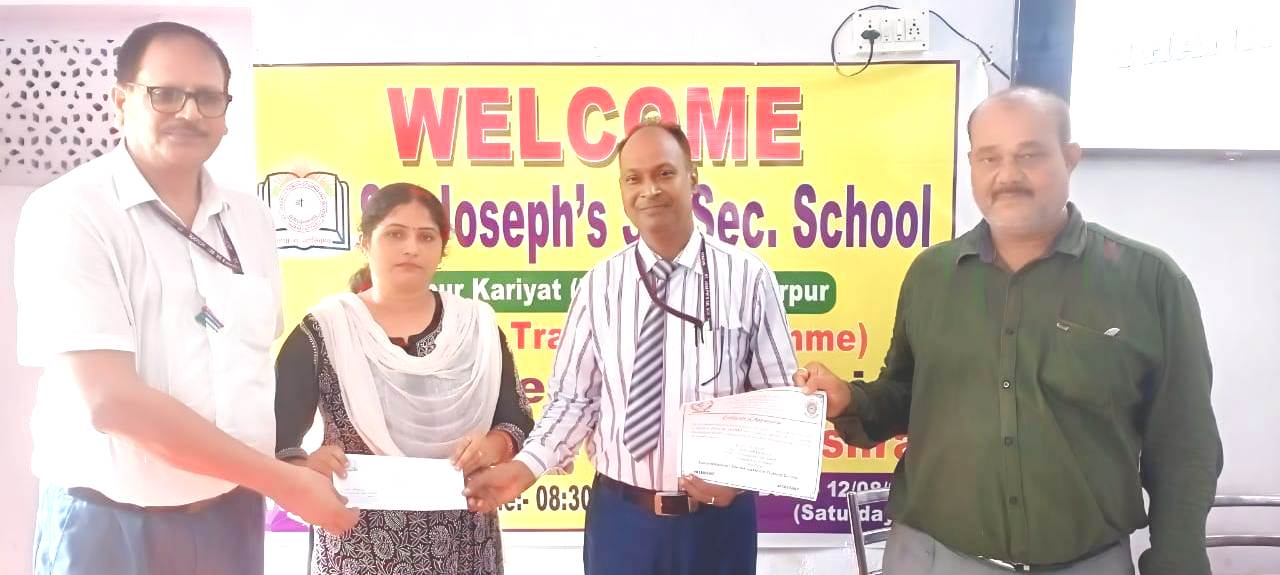 In-house Training (CBSE) held on 12-Aug-2023 on Topic Life Skills Resource Person Mr. B. P. Mishra